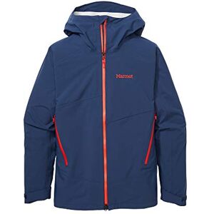 Marmot Evodry Clouds Rest Jacket Waterproof Jacket, Lightweight Hooded Rain Jacket, Windproof Raincoat, Breathable Windbreaker, Ideal for Cycling And Hiking - Arctic Navy, Small