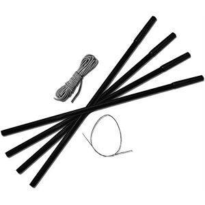 Tentspares Hi Gear Aura 3 & Aura Elite 3 Fibreglass Tent Pole Repair Camping Kit