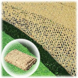 Z271004888 LPPCHKJ Camouflage Net Beige Outdoor Shade Camouflage Netting 2x3m, 2x4m, 3x3m, 3x4m Army Blinds Nets For Decoration Camping Theme Party Military Hunting Shooting Sunscreen Nets