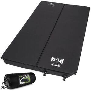 Leisure Double Camp Mat (2.5cm) – Black Black