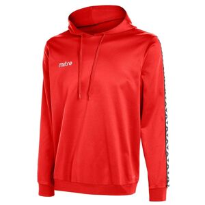 Mitre Delta Poly Hoody - Scarlet/White