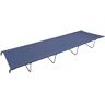 Milestone Camping 4 Leg Folding Camping Bed / H18 x W59 x L180cm