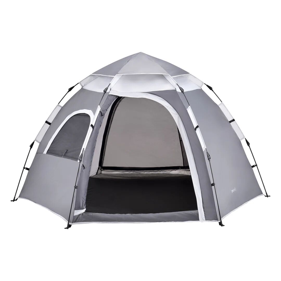 Photos - Tent Dakota Fields Ashunte 3 Person  gray/black 140.0 H x 240.0 W x 205.0 D