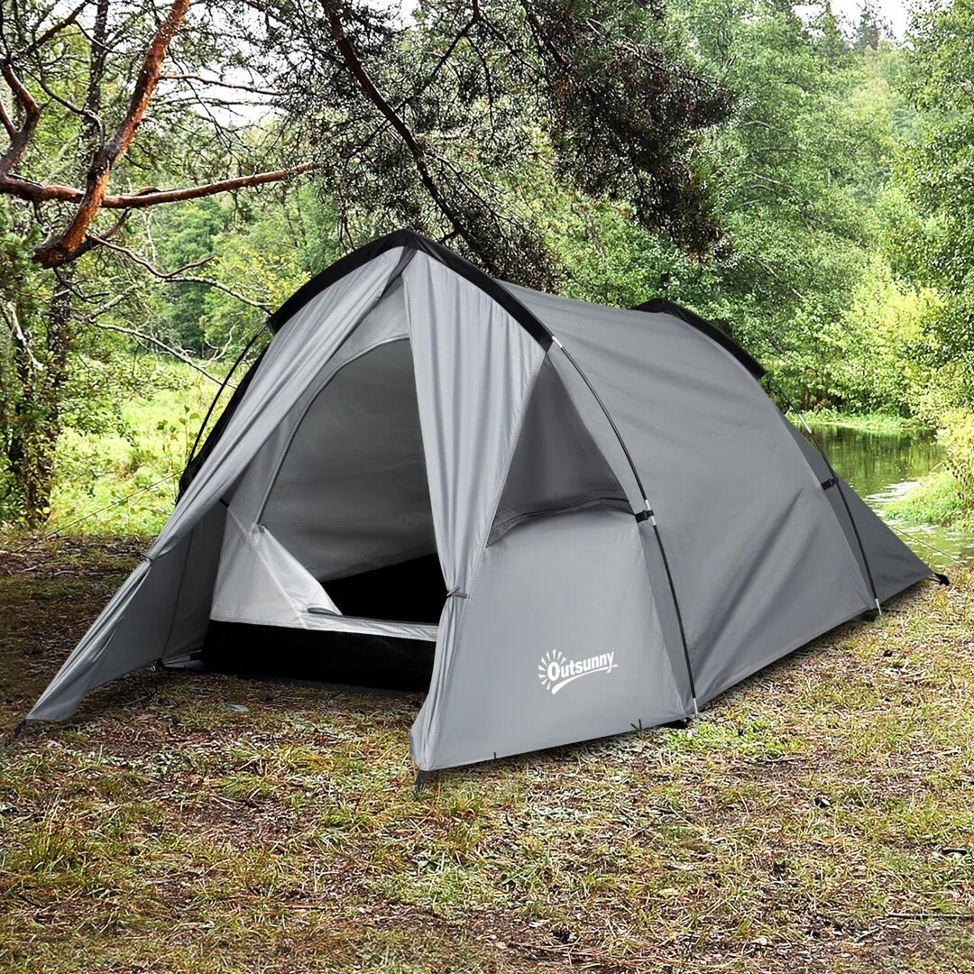 Outsunny 2 Person Tent with Carry Bag 117.0 H x 305.0 W x 156.0 D cm
