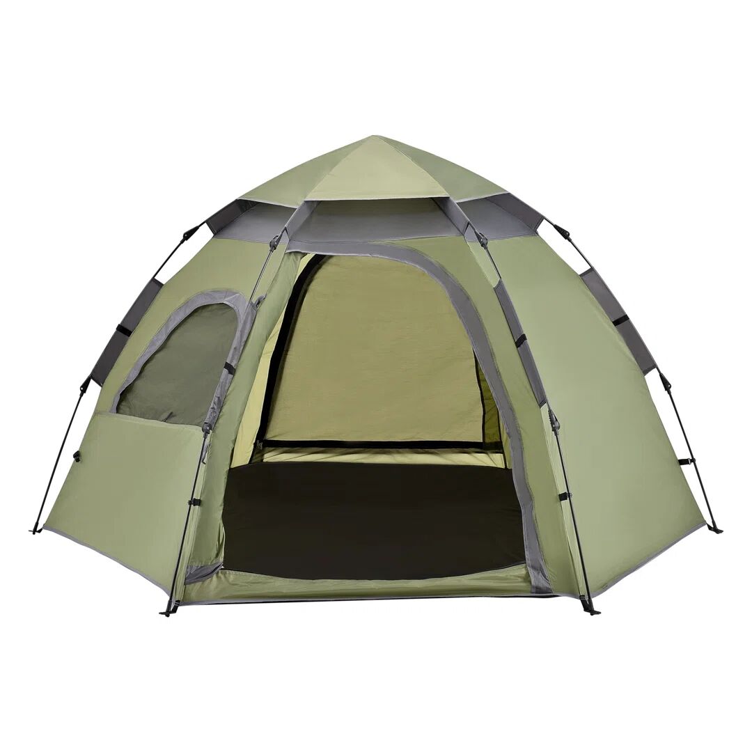 Photos - Tent Dakota Fields Ashunte 3 Person  green 140.0 H x 240.0 W x 205.0 D cm