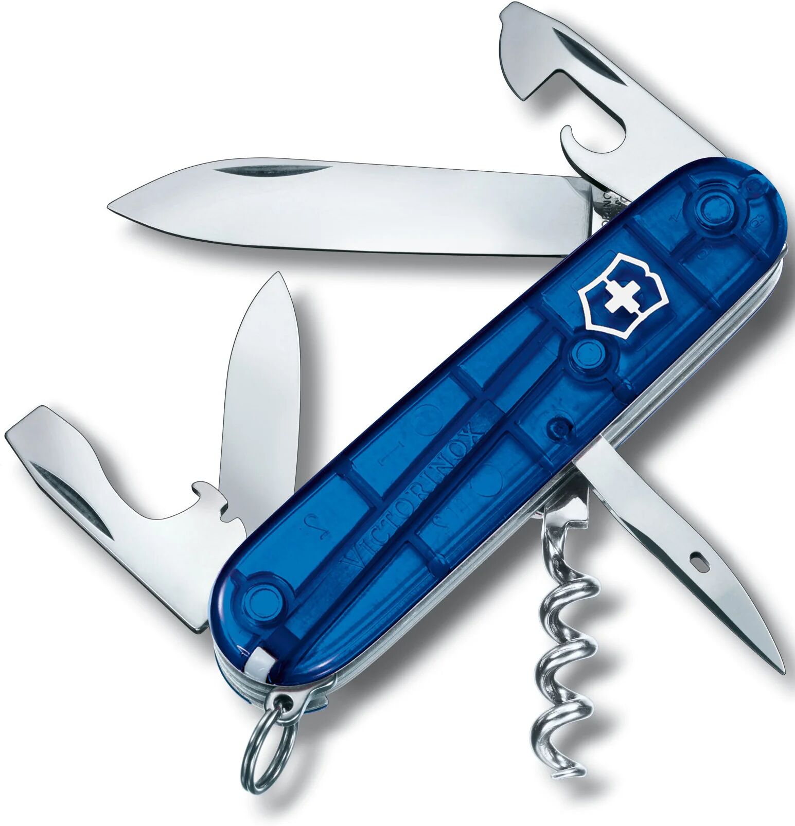 Victorinox Swiss Army Medium Pocket Knife Spartan - Silver