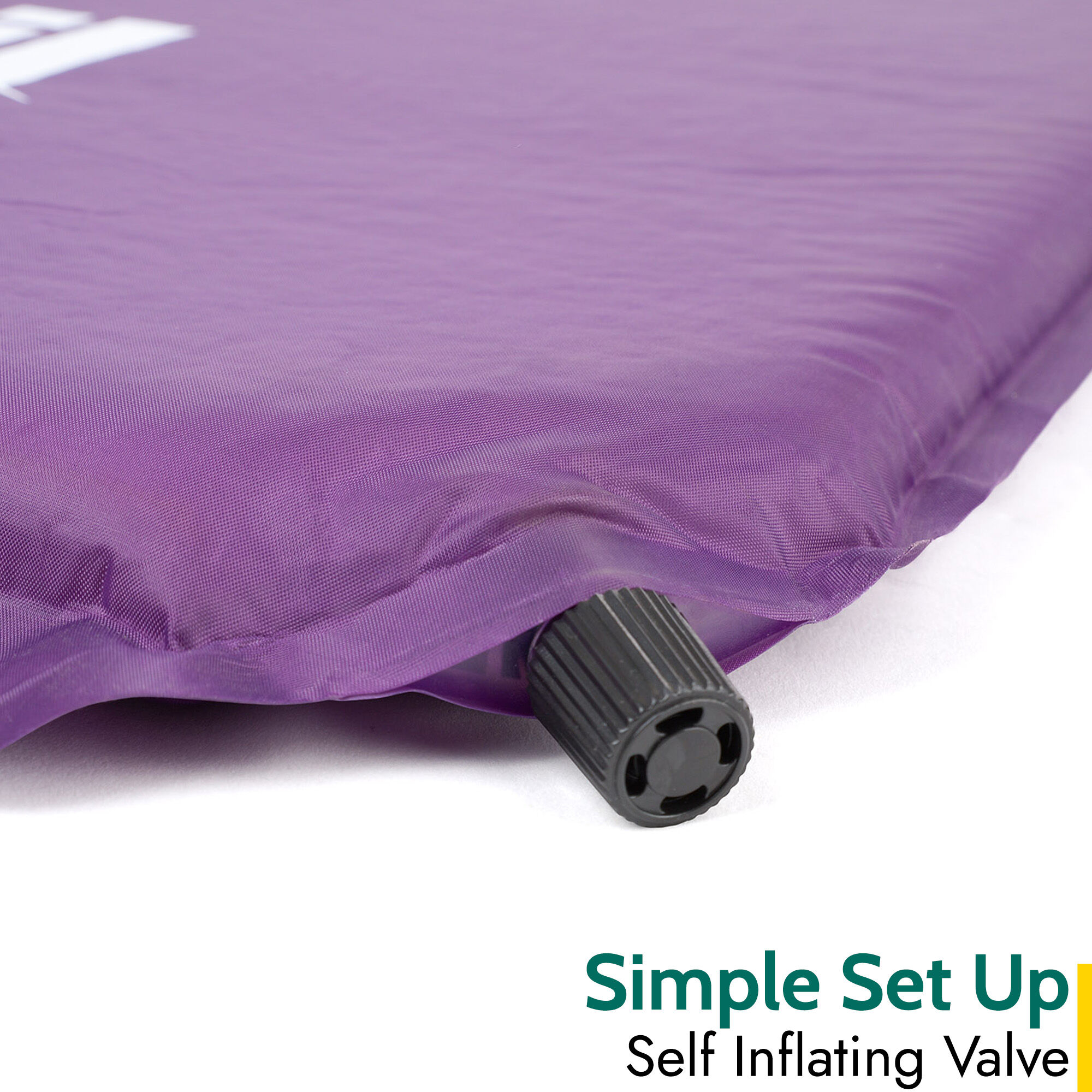 Leisure Self-Inflating Mat (3cm) - Purple Purple