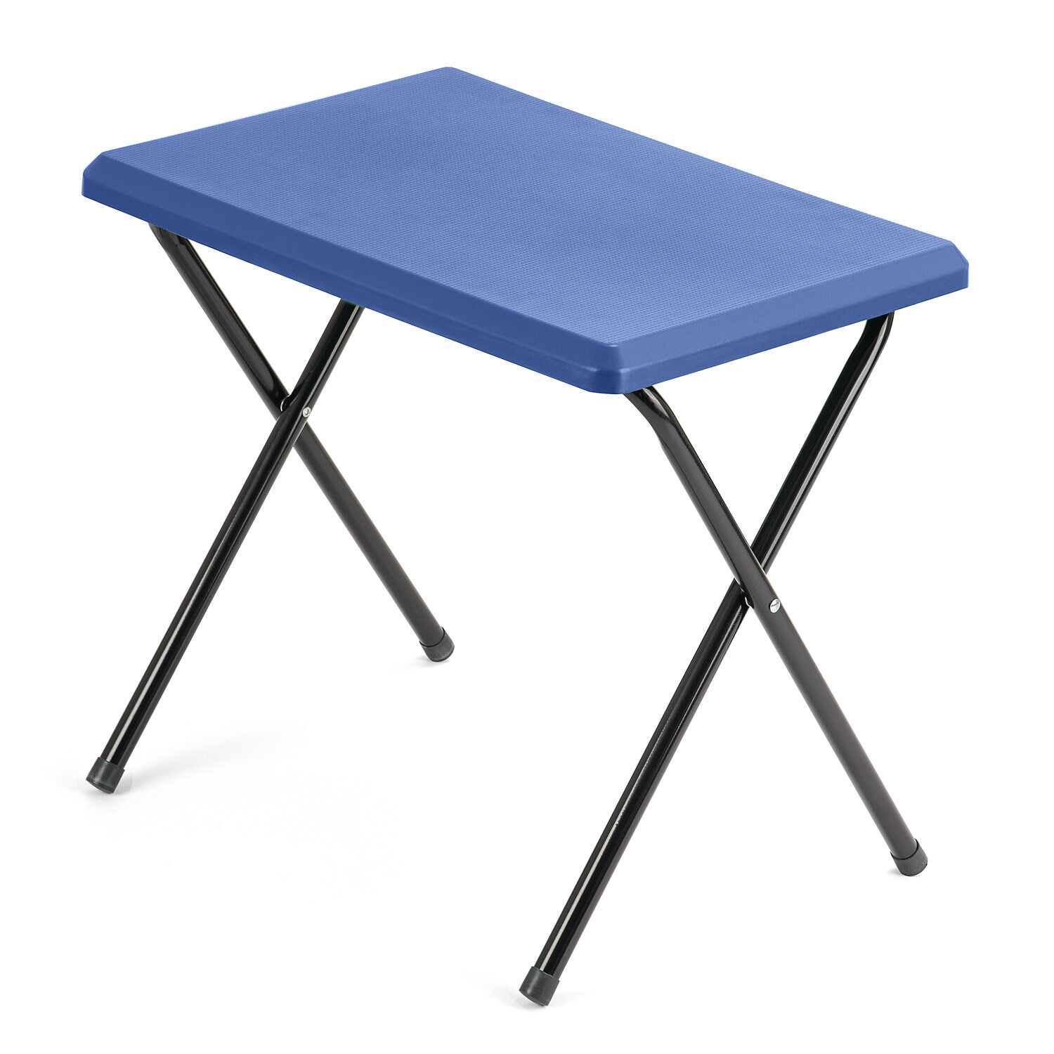 Leisure Small Folding Camping Table Blue