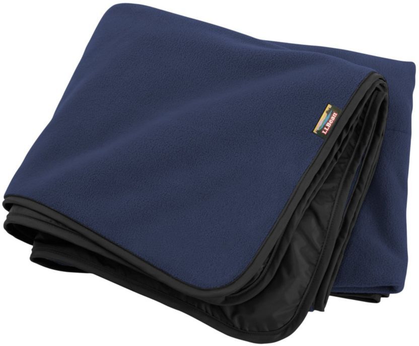 Waterproof Outdoor Blanket, Extra-Large Bright Navy, Nylon L.L.Bean