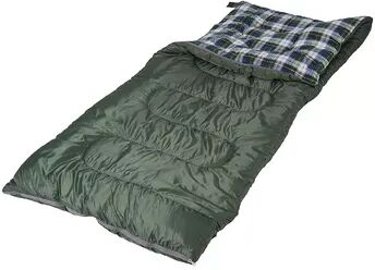 Stansport Weekender Rectangular Sleeping Bag, Green