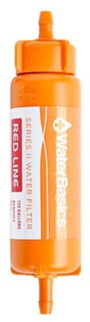 Photos - Other goods for tourism Aquamira WaterBasics Series II Emergency Filter - RED Line, Orange, 67259