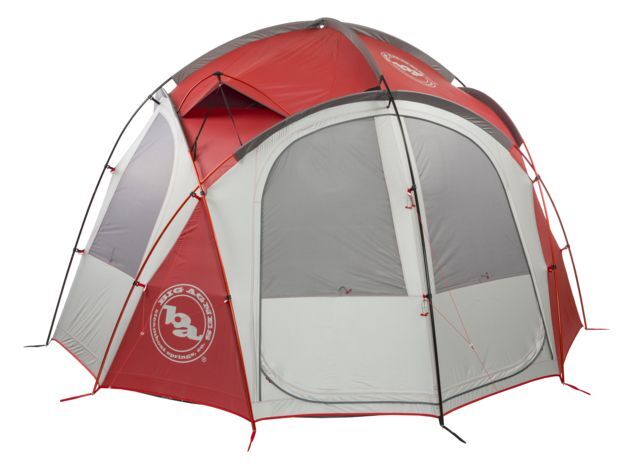 Photos - Other goods for tourism Big Agnes Guard Station 8 Mountaineering Shelter, 8-Person, Red, TGS819 