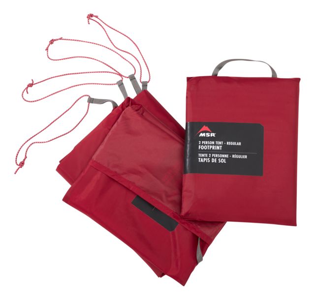 Photos - Other goods for tourism MSR Universal Footprint, 3 Person, Regular, Red, 13012 