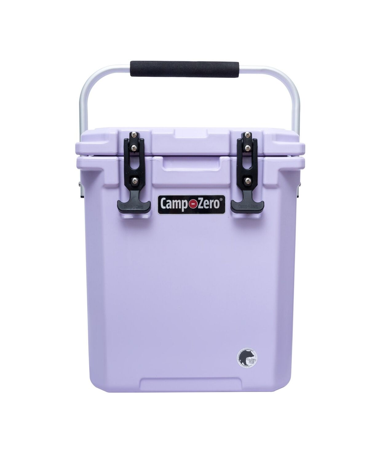 Camp-zero 16 Tall   16.9 Qt. Premium Cooler with 2 Molded-In Cup Holders and Folding Aluminum Comfort Grip Handle   Sky Blue - Lavender
