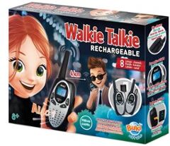 Buki Walkie Talkie set von 2 Schwarz