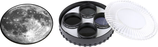 Celestron - Mondfilter-Kit 4 St. 1.25 Zoll