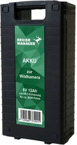 Reviermanager Akku mit Koffer 6V 12Ah