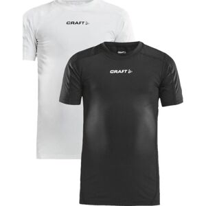 Craft 1906859 Pro Control Compression Tee Jr Børn / Sports T-Shirt / T-Shirt Navy 134/140