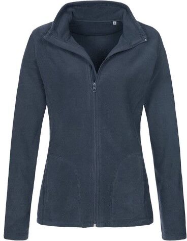 Stedman Active Fleece Jacket For Women - Darkblue  - Size: ST5100 - Color: tummansin.