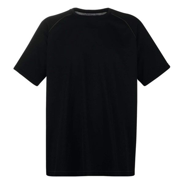 Fruit of the Loom Performance T - Black * Kampanja *  - Size: 61390 - Color: musta