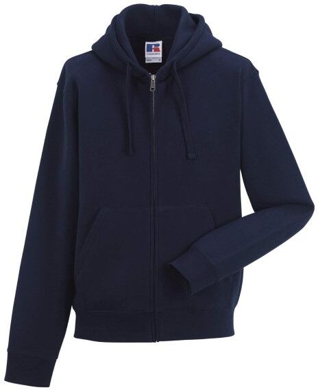 Russell Athletic Authentic Zipped Hood - Darkblue  - Size: 266M - Color: tummansin.