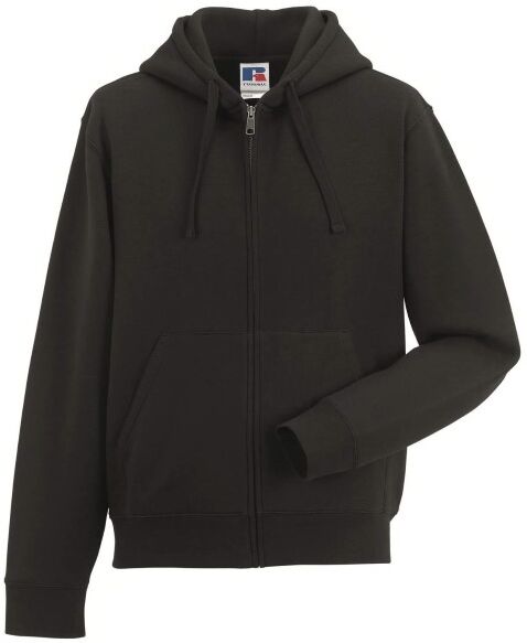 Russell Athletic Authentic Zipped Hood - Black  - Size: 266M - Color: musta