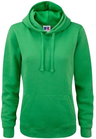 Russell Athletic Ladies Authentic Hooded Sweat - Green  - Size: 265F - Color: vihreä