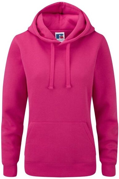 Russell Athletic Ladies Authentic Hooded Sweat - Pink  - Size: 265F - Color: roosa