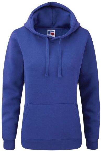 Russell Athletic Ladies Authentic Hooded Sweat - Royalblue  - Size: 265F - Color: royalsininen