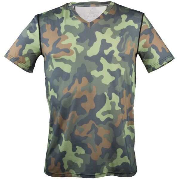 IIA Frigo 2 Mesh T-Shirt V-neck CSA - Camouflage-2  - Size: TS2CV - Color: Armeijakuvio
