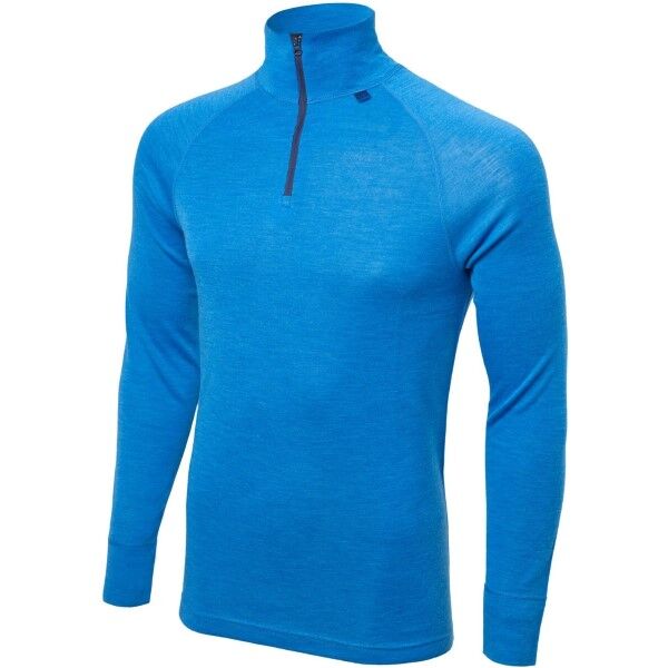 Pierre Robert For Men Sport Wool Top Zip - Blue  - Size: 61609 - Color: sininen