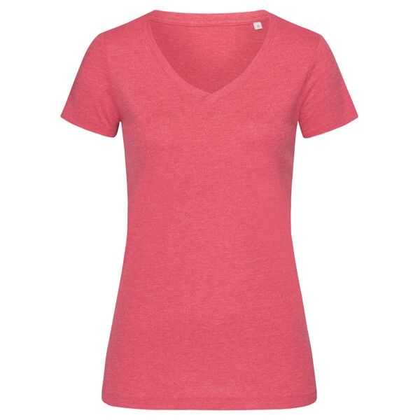 Stedman Lisa Women V-Neck - Darkpink  - Size: ST9910 - Color: tumma rosa