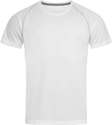 Stedman Active 140 Men Team Raglan - White  - Size: ST8030 - Color: valkoinen