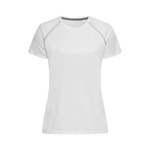 Stedman Active 140 Women Team Raglan - White  - Size: ST8130 - Color: valkoinen