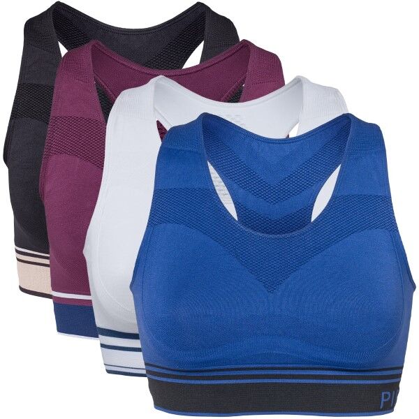 Pierre Robert 4 pakkaus Medium Support W Sports Bra - Mixed * Kampanja *  - Size: 68170 - Color: Multi-colour