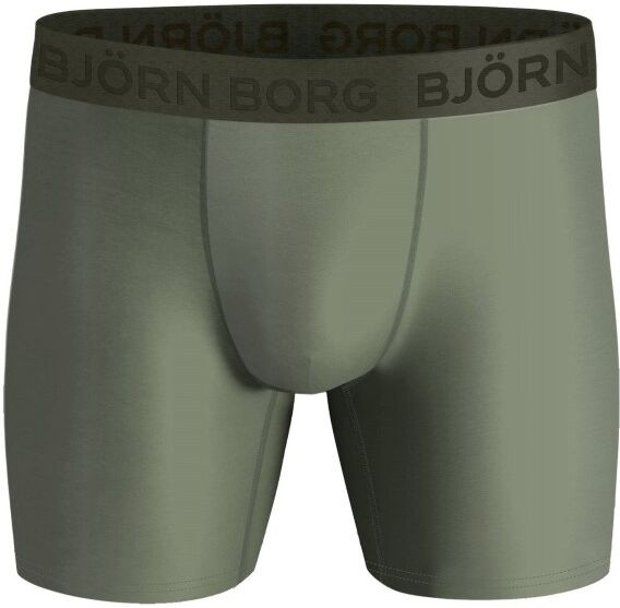 Björn Borg Performance Shorts 2031 - Darkgreen  - Size: 2121-1151 - Color: tummanvihr.