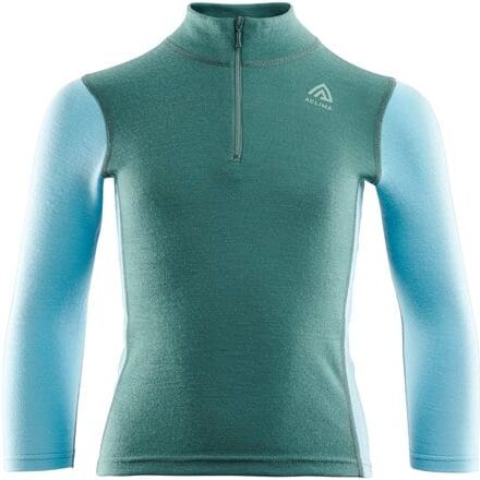 Aclima WarmWool Mockneck, Barn North Atlantic Reef Waters  100