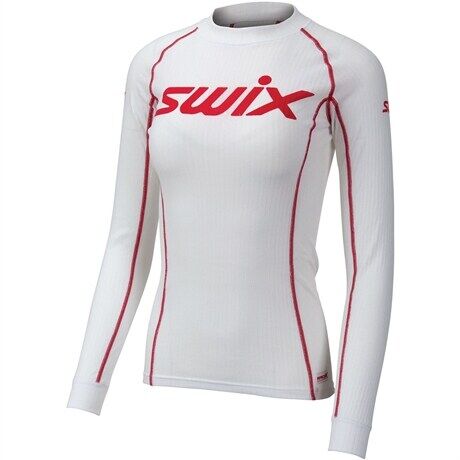 Swix RaceX Bodywear LS, Dame Bright White  XL
