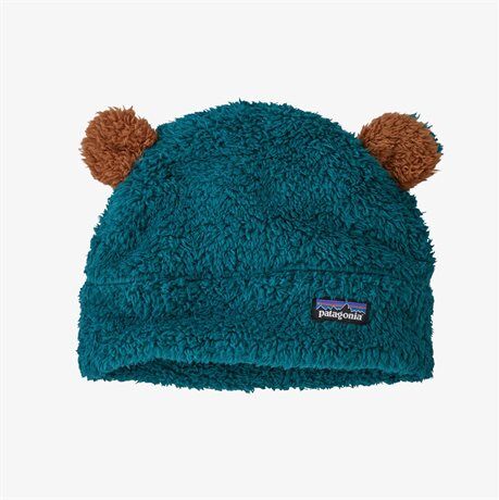 Patagonia Baby Furry Friends Hat Dark Borealis Green  0-3M