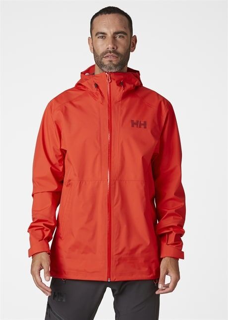 Helly Hansen Vimer 3L shell jacket, herre Alert Red  L