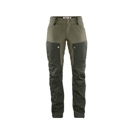 Fjällräven KEB Trousers Curved, W's Deep Forest/Laurel Green  38