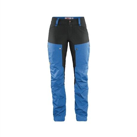 Fjällräven KEB Trousers Curved Short, W's UN Blue/Stone Grey  38