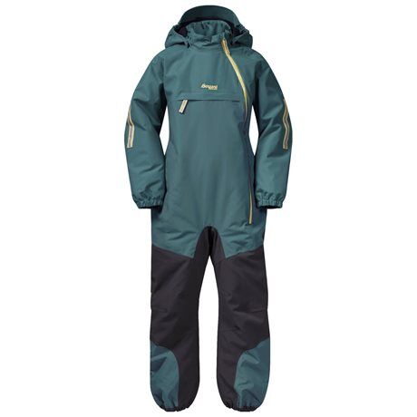 Bergans Lilletind Insulated Kids Coverall Forest Frost/Solid Charcoal  110