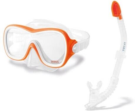 Intex Dykkesett Wave Rider, orange, 8 år