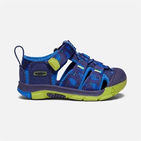 KEEN Newport H2, Toddler Blue Depth / Chartreuse  22