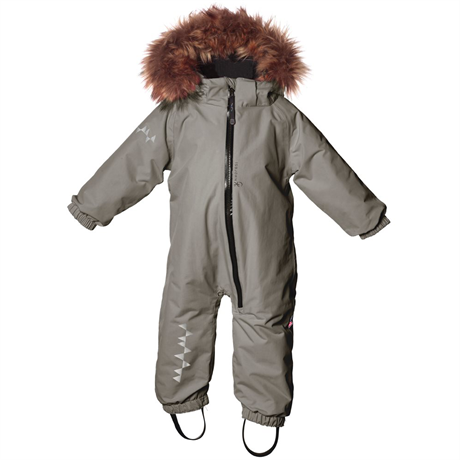 Isbjörn of Sweden Isbjörn Toddler Padded Jumpsuit m/Faux Fur Mole  98