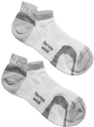 Aclima Ankle Socks (2pk) Grey Nature  44-48