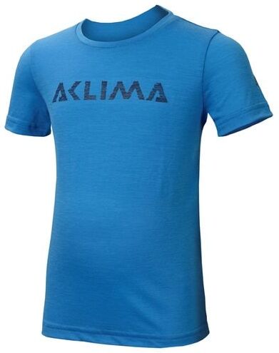 Aclima LightWool T-shirt Logo Junior Blithe  130