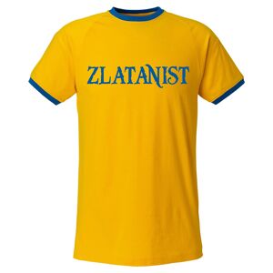 Zlatanist T-shirt Zlatan   Barn100clGulblå Gulblå