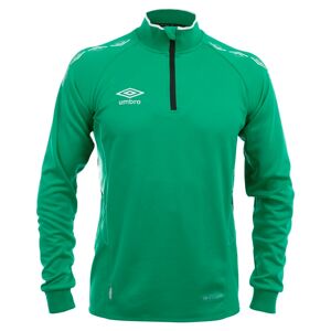 Fotbollströja Half Zip Umbro UX-1   Barn128clGrön/Vit Grön/Vit